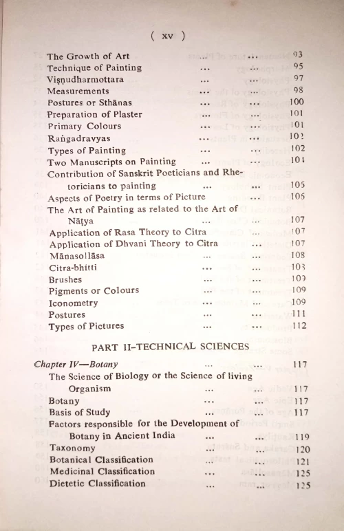 Fine Arts and Technical Sciences in Ancient India with Special reference to Somesvara's Manasollas